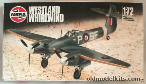 Airfix 1/72 Westland Whirlwind Mk.1, 02064 plastic model kit